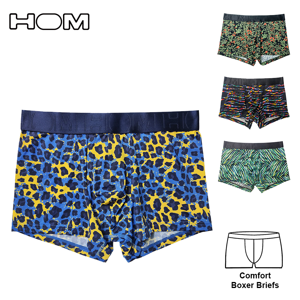 JP日本系列 迷彩動物印花 Comfort Boxer Briefs 男四角褲
