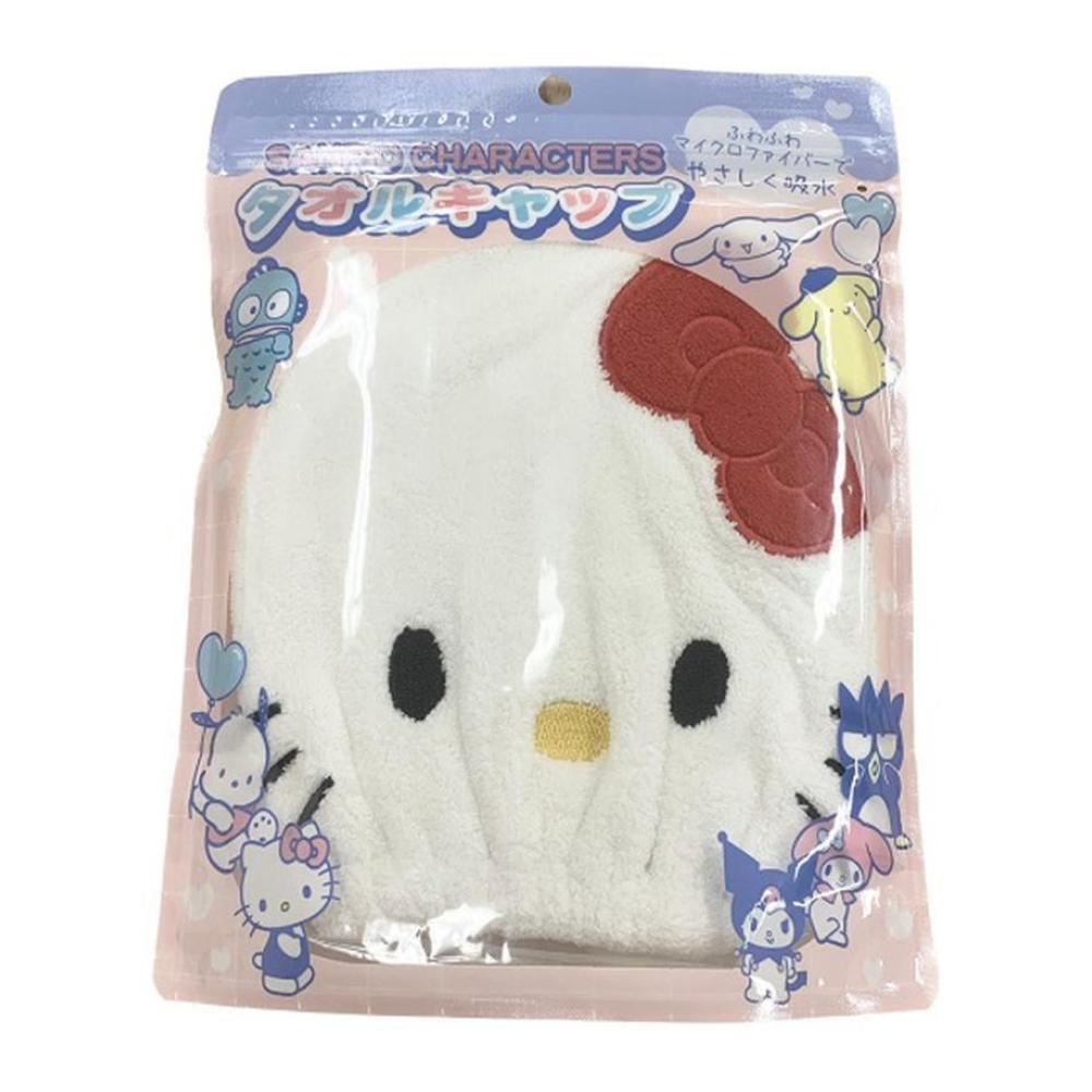 Santan造型吸水乾髮帽(HelloKitty)