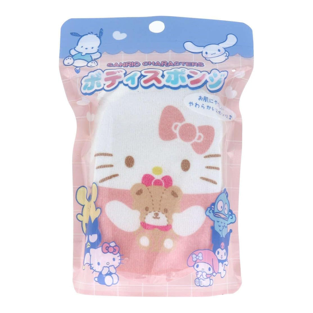 Santan造型沐浴海綿(HelloKitty)