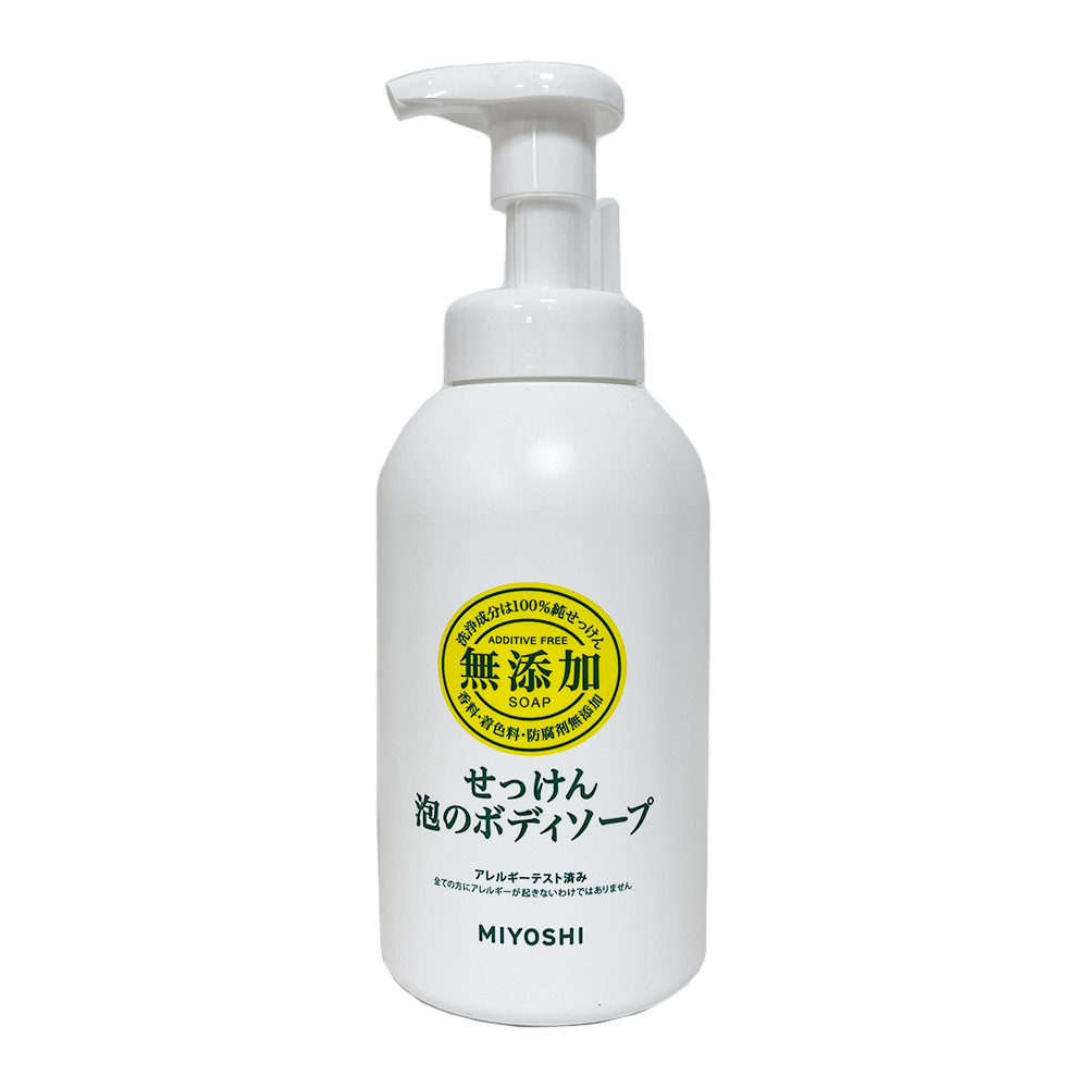 無添加泡沫沐浴乳500ml