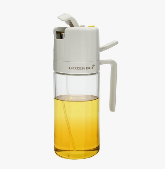 御膳坊二合一玻璃油壺550ml