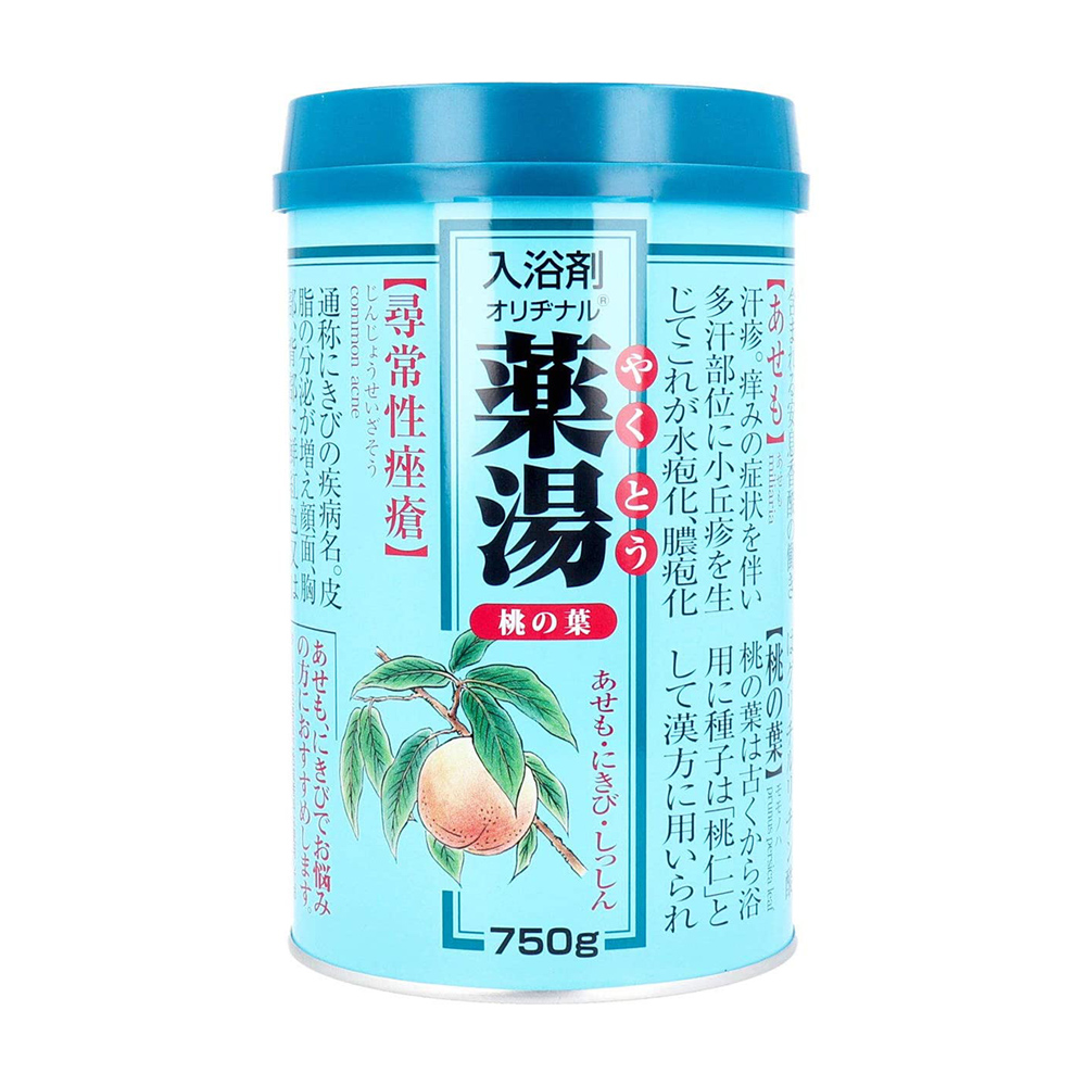 第一品牌藥湯漢方入浴劑-桃葉750g