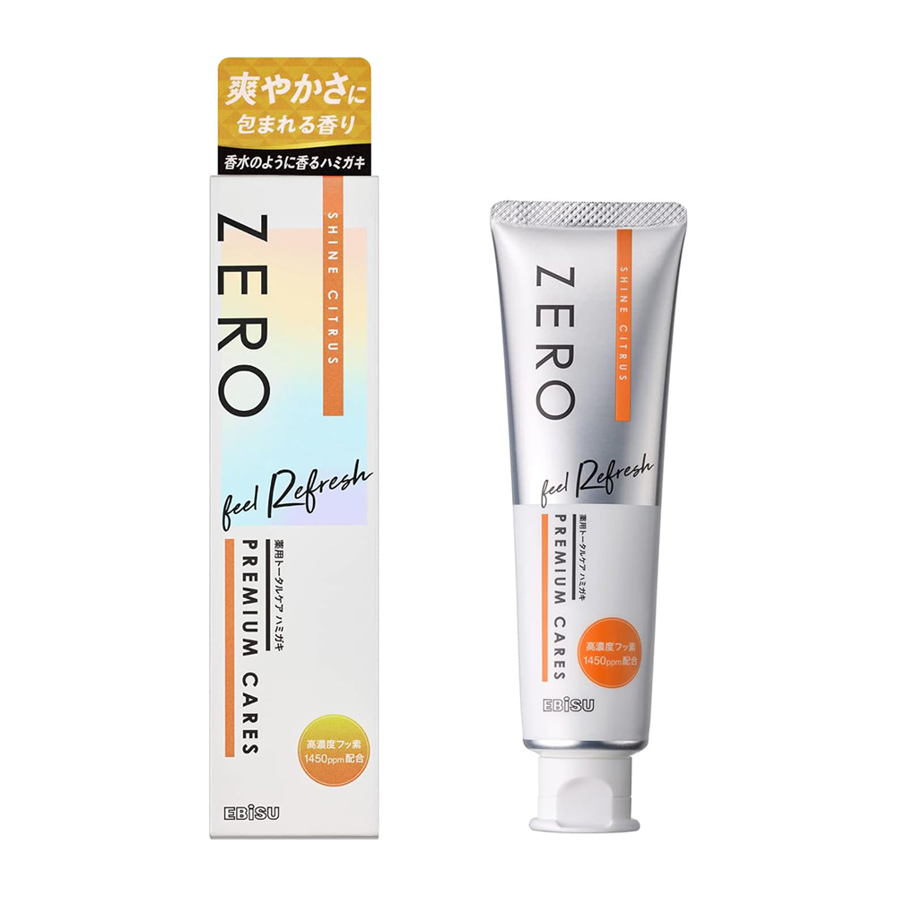 EBiSU省時潔淨濃密泡沫牙膏(柑橘香)90g