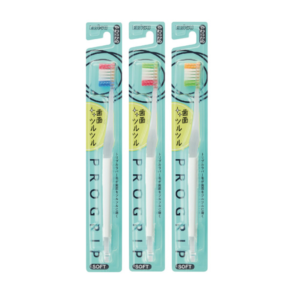 EBiSU專業螺旋纖細毛亮潔牙刷B-8089S(軟毛/合色)