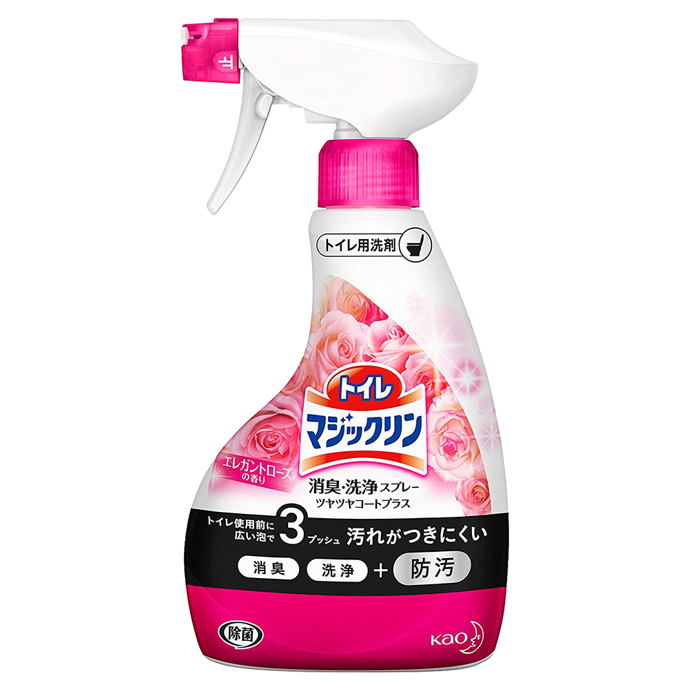 馬桶消臭清潔噴霧泡(優雅玫瑰)380ml