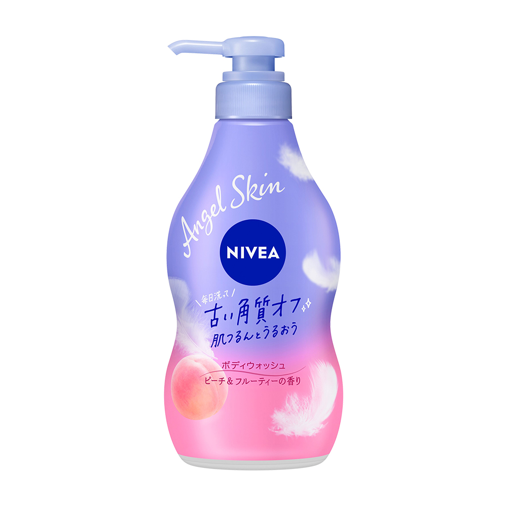 NIVEA天使柔膚沐浴乳(花朵&蜜桃香)480ml