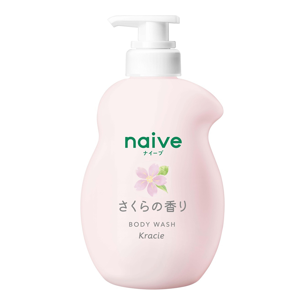 Kracie植物沐浴乳(水潤櫻花)530ml