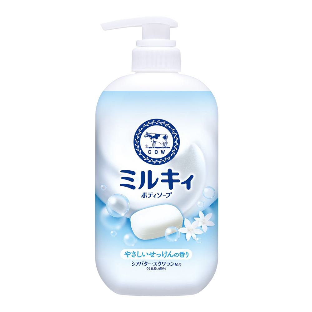 牛乳石鹼牛奶潤膚沐浴乳(溫和皂香)550ml