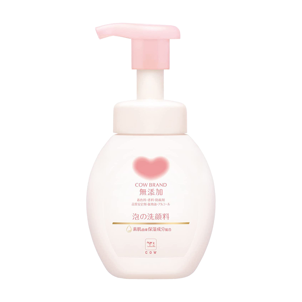 牛乳石鹼無添加溫和滋潤泡沫洗面乳160ml