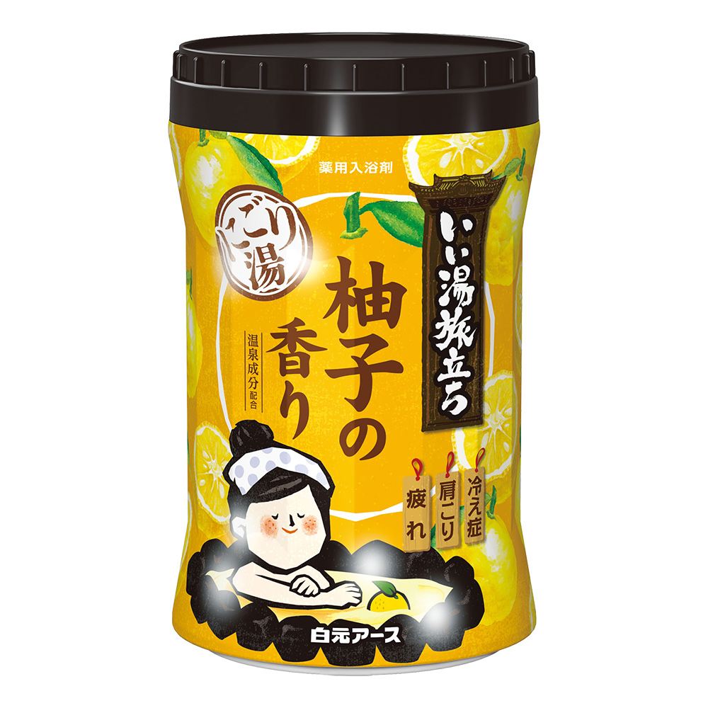 白元濁湯溫泉旅行記保濕入浴劑(柚子)660g