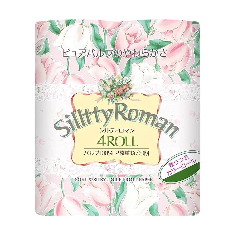 四國特紙捲筒衛生紙-花香(30m/4入)