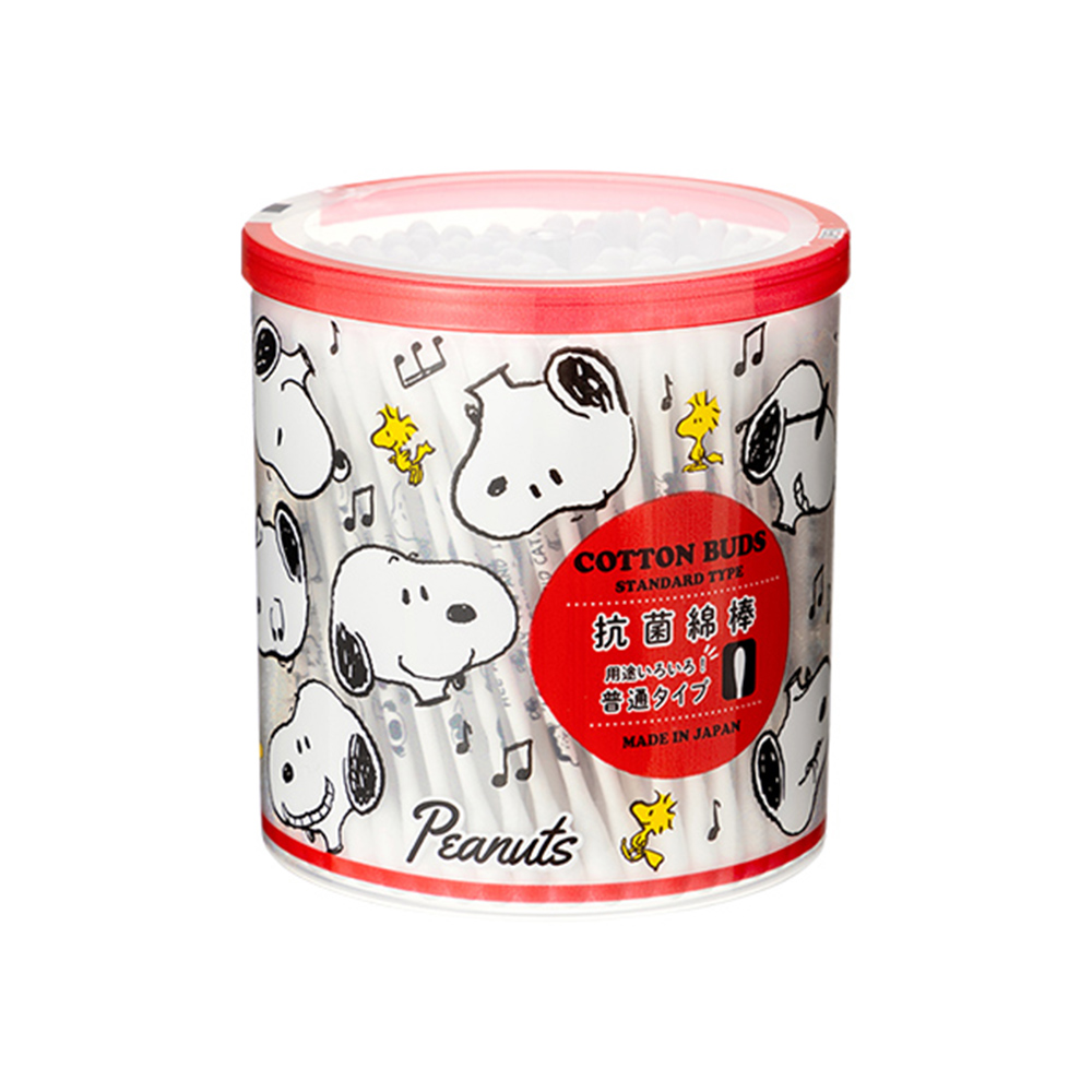 SANYO史努比標準型抗菌棉花棒200支入