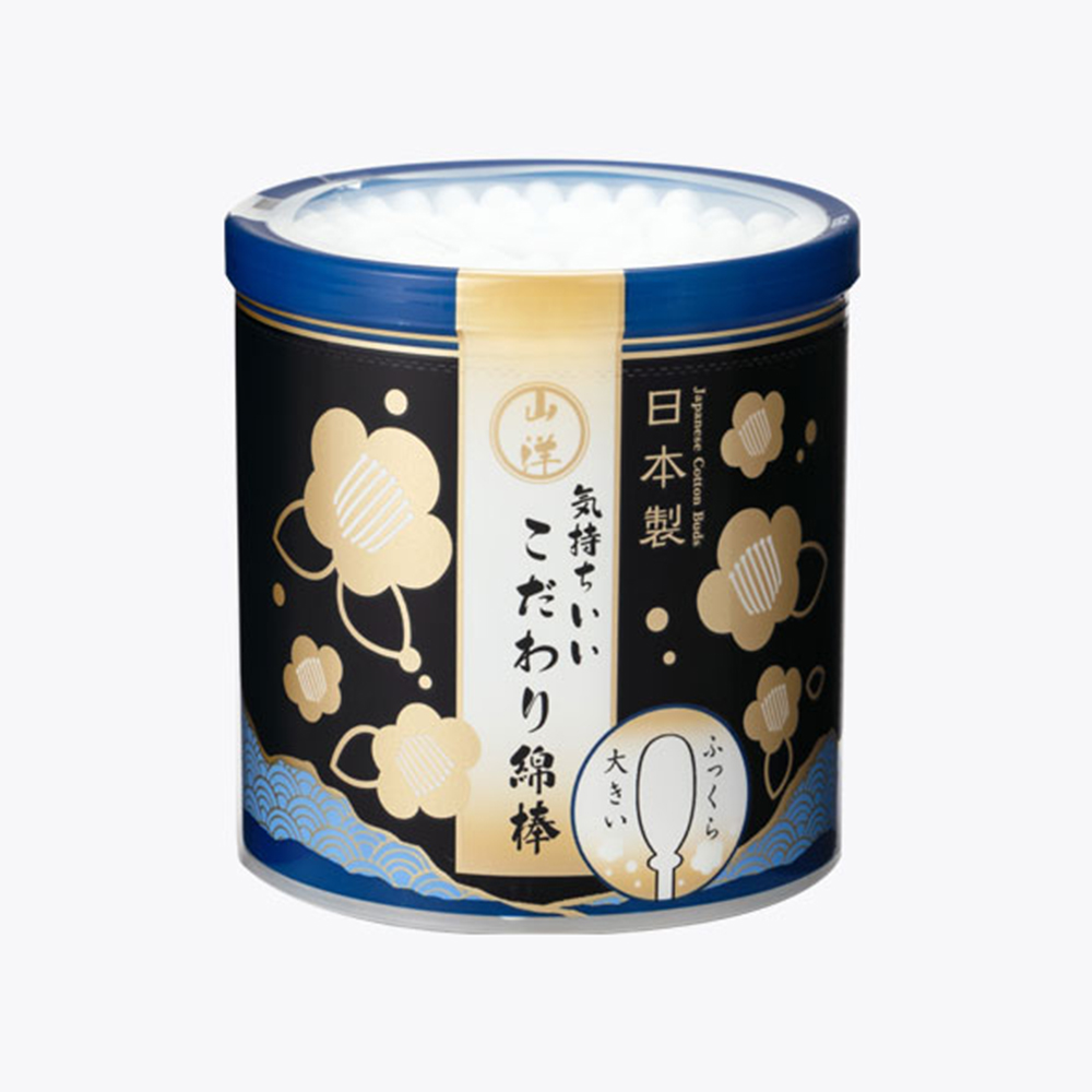 大頭超柔軟清潔棉花棒110支入