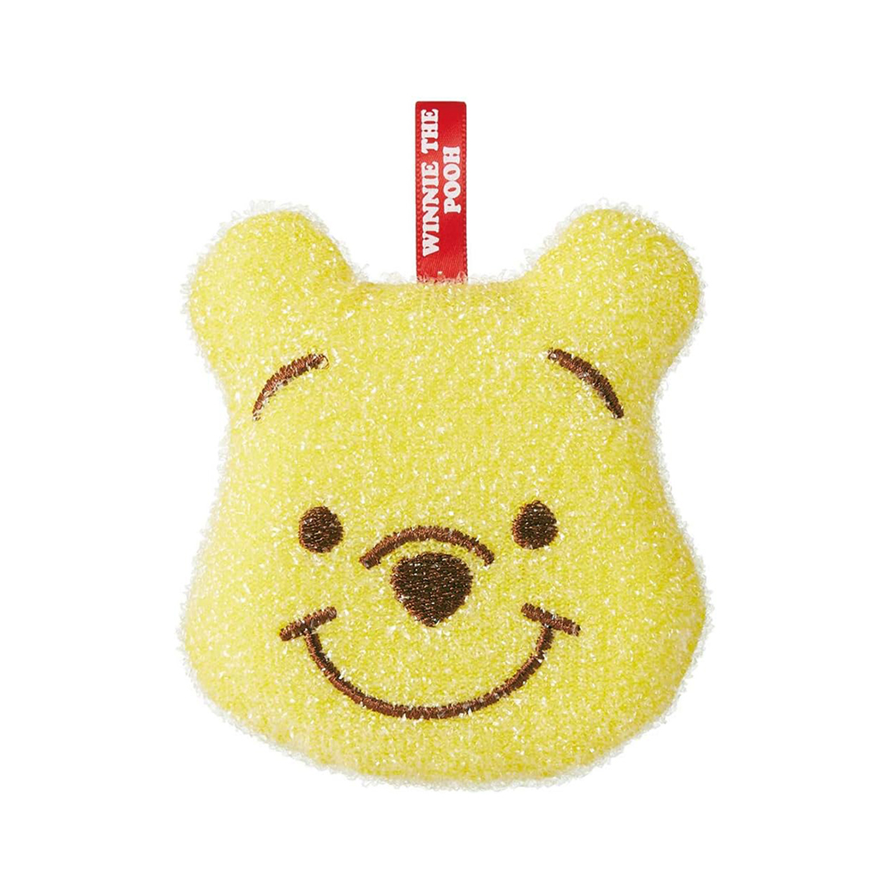 SKATER廚房用抗菌清潔海綿(小熊維尼)