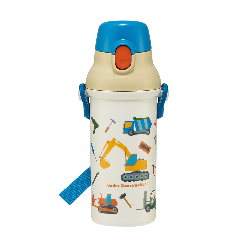 SKATER銀離子抑菌兒童直飲冷水壺480ml(勤務車)