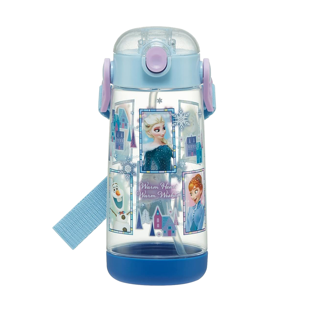 SKATER兒童吸管透明冷水壺480ml(冰雪奇緣)