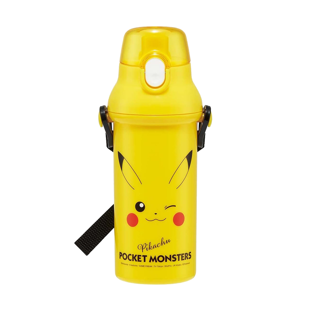 SKATER銀離子抑菌兒童直飲冷水壺480ml(皮卡丘)