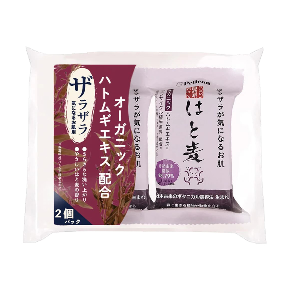Pelican薏仁潤肌香皂100gX2入