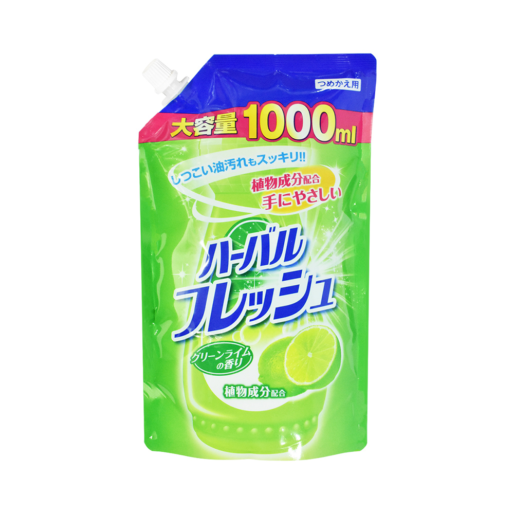 Mitsuei去油污洗碗精補充包(檸檬香)1000ml