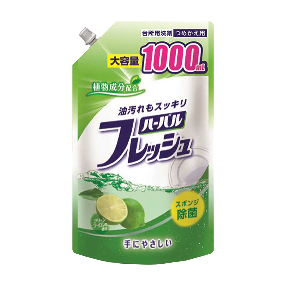 Mitsuei去油污洗碗精補充包(檸檬香)1000ml