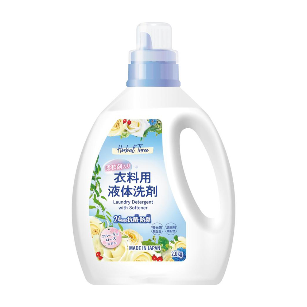 Mitsuei防臭酵素柔軟洗衣精(玫瑰水果香)2kg