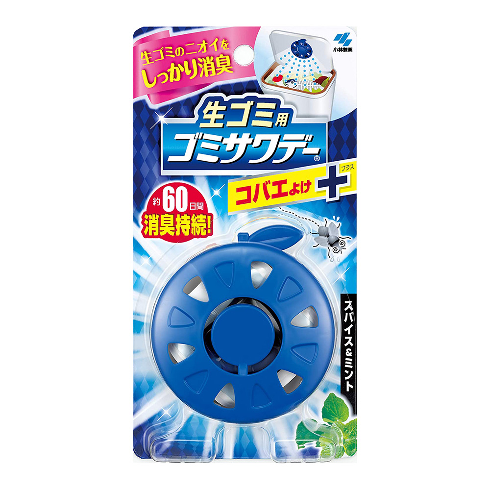 小林製藥垃圾廚餘桶防蠅除臭貼(薄荷香)2.7ml