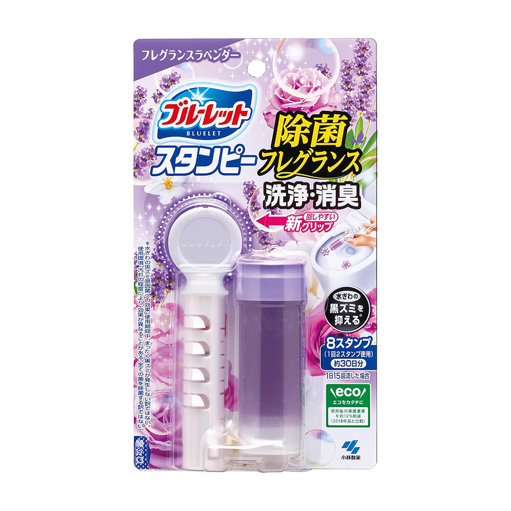 小林製藥馬桶除菌消臭花瓣香氛條狀凝膠(薰衣草香)28g