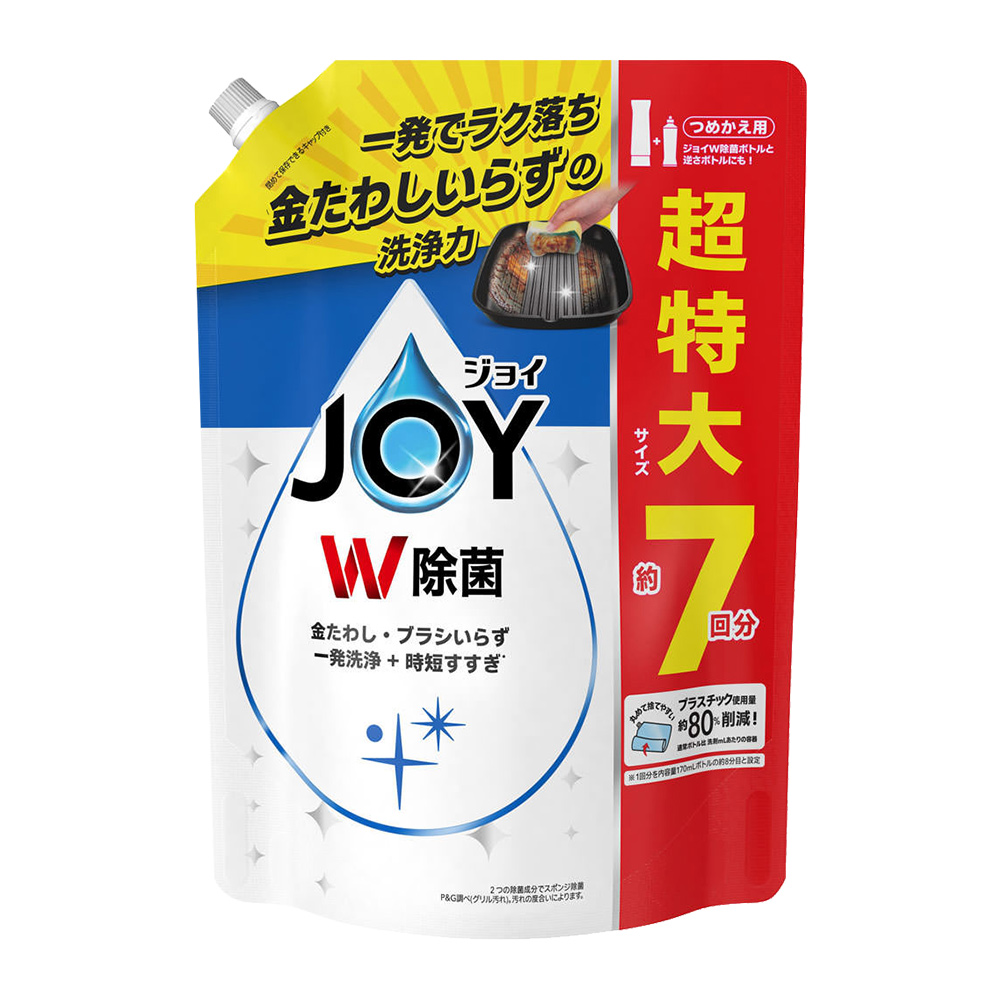 P&GJOY抑菌濃縮洗碗精補充包930ml