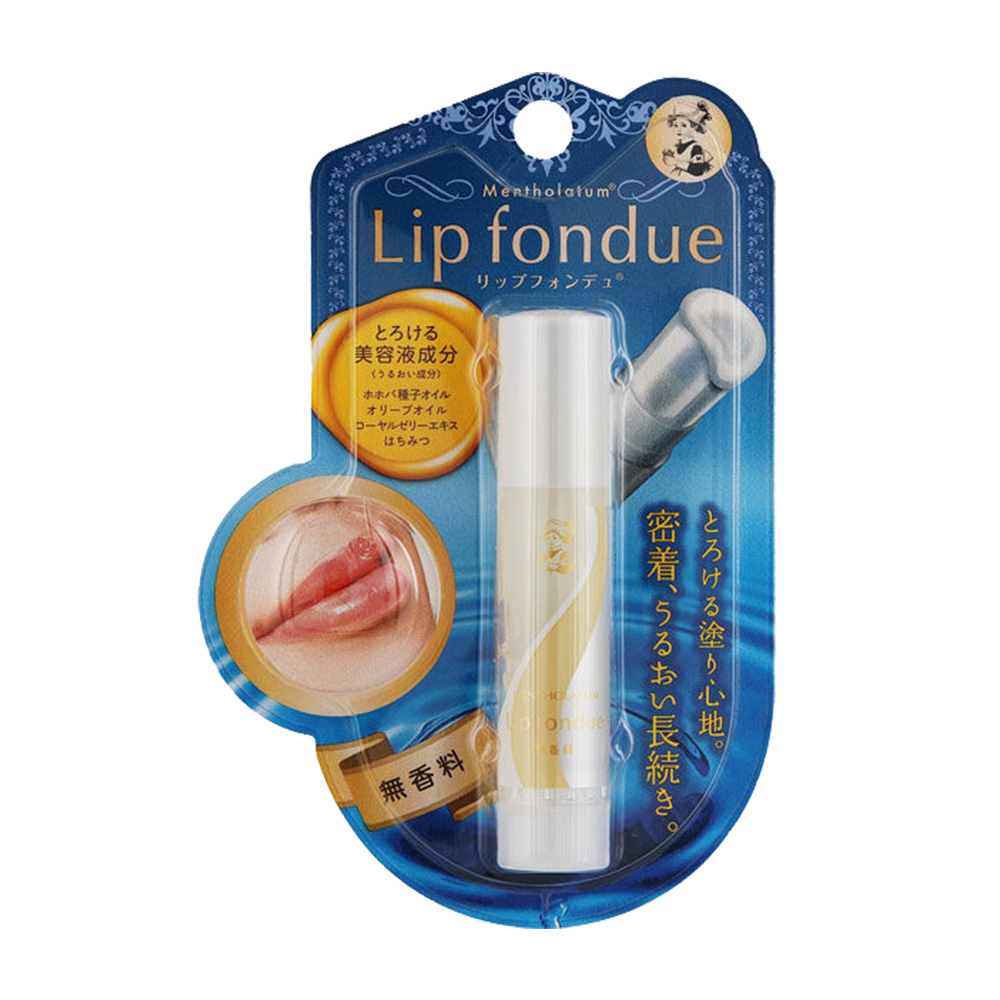 LIPFONDUE密著潤唇膏(無香料)4.2g