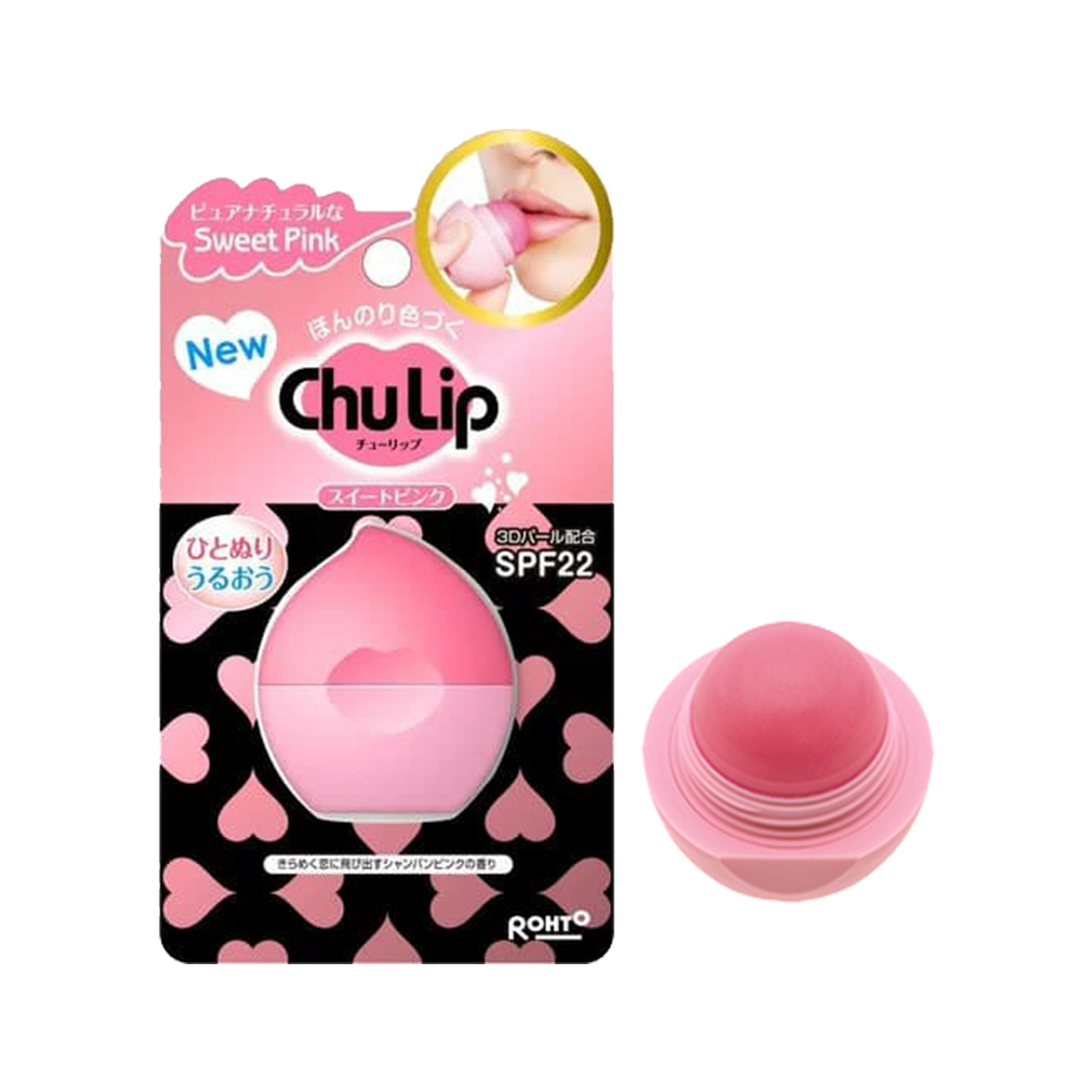 CHULIP潤色潤唇球(粉紅)7g