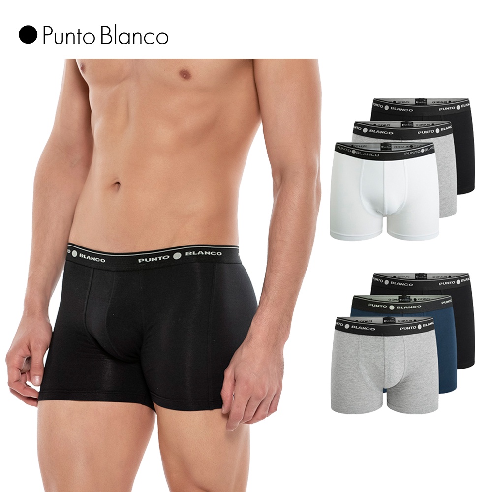 西班牙品牌 Boxer Basix男四角褲3入組