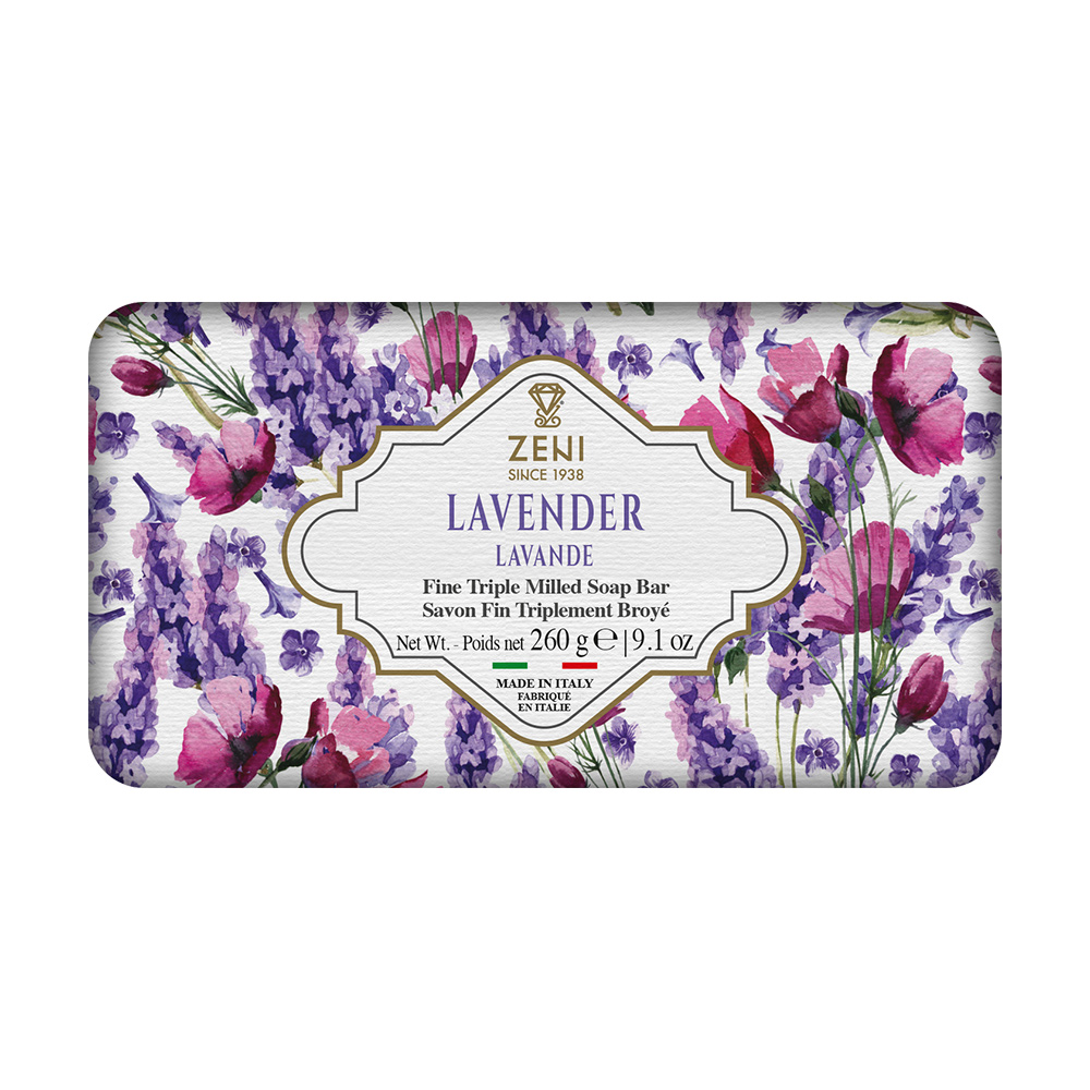 ZENI義大利三重研磨香皂(薰衣草)260g