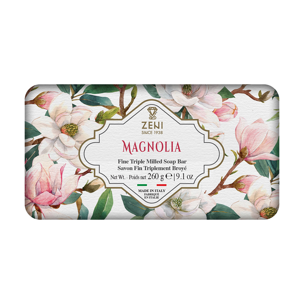 ZENI義大利三重研磨香皂(木蘭花)260g