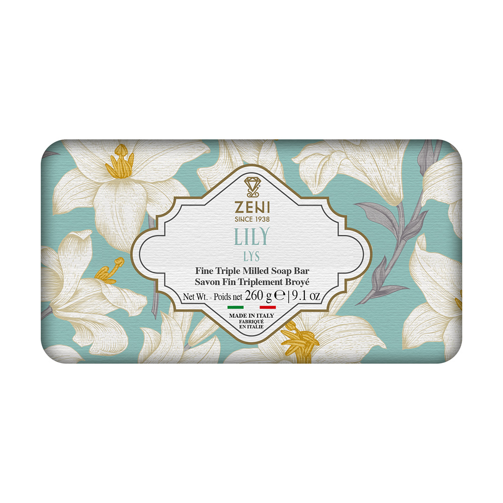 ZENI義大利三重研磨香皂(百合)260g