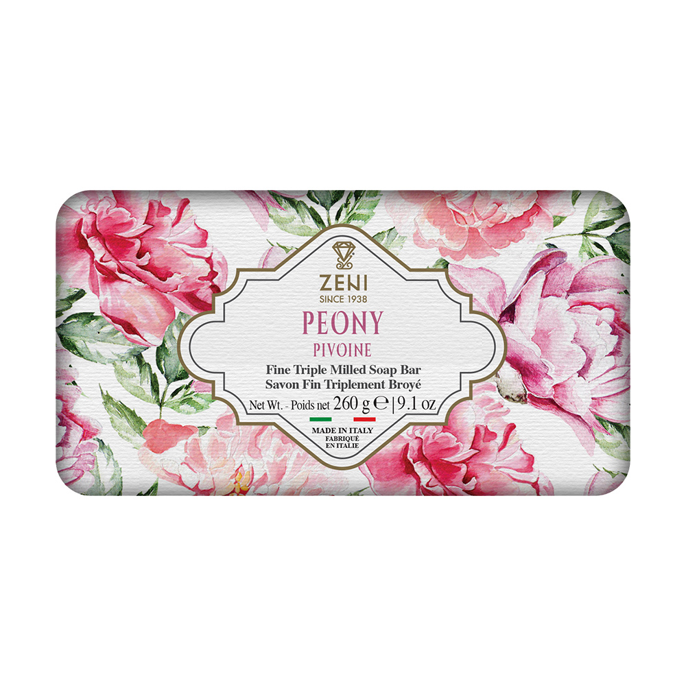 ZENI義大利三重研磨香皂(牡丹)260g