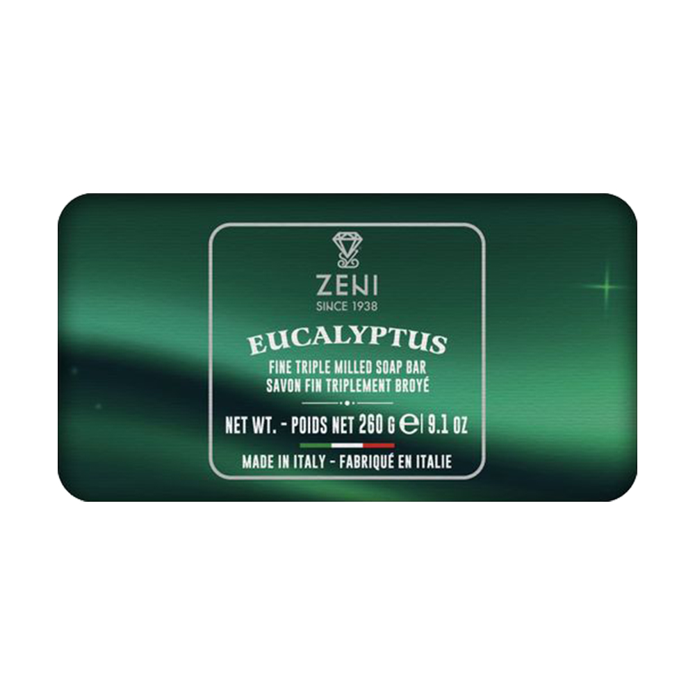 ZENI義大利植物萃取三重研磨香皂(尤加利)260g