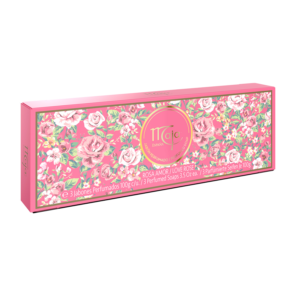 西班牙玫瑰花香香皂(100gx3入)