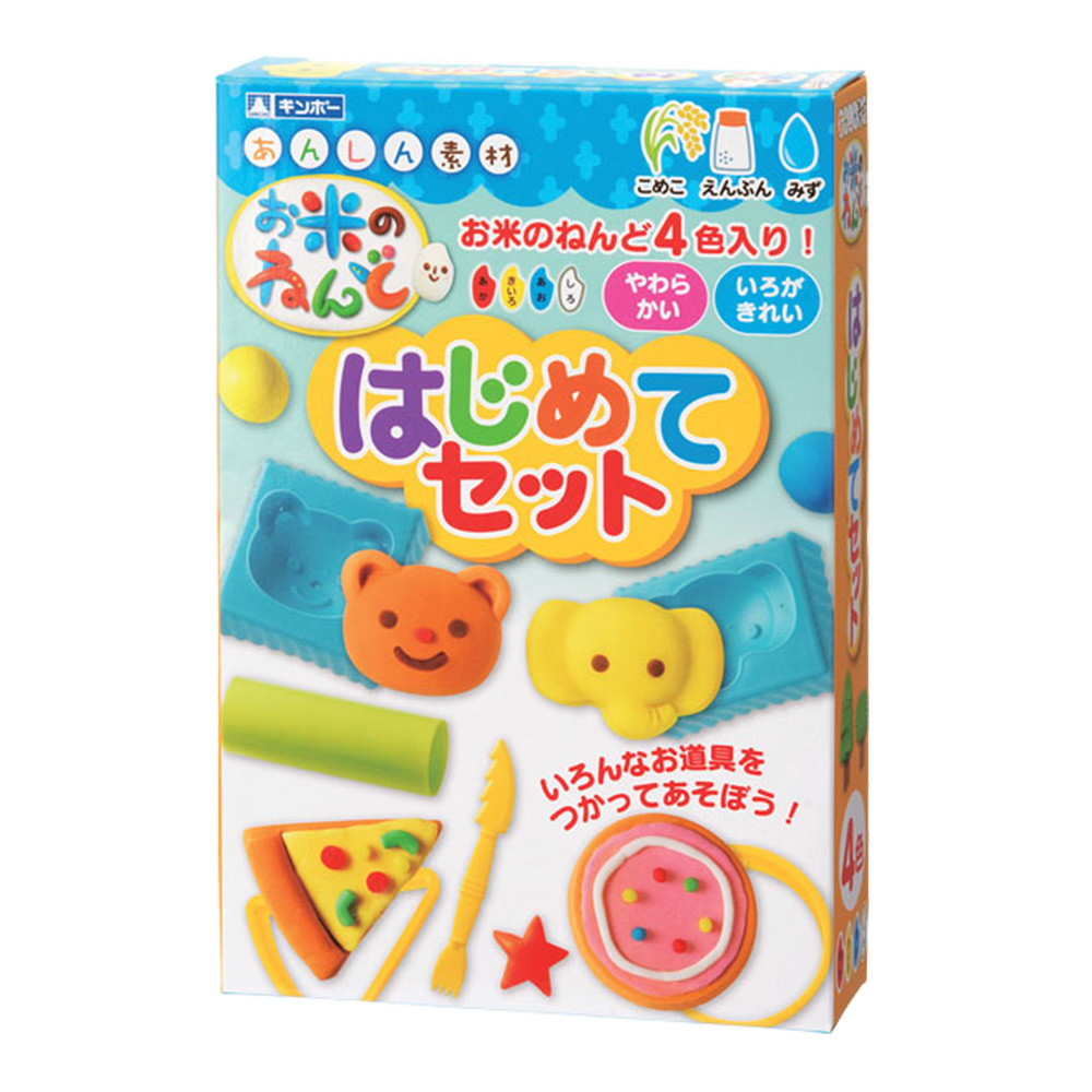 銀鳥米粘土4色入附模型-初學者組(精裝版)