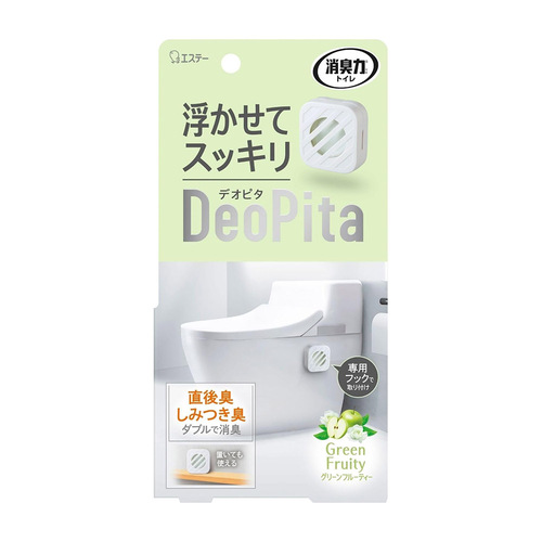 DeoPita浴廁貼式消臭力-清綠果香6ml