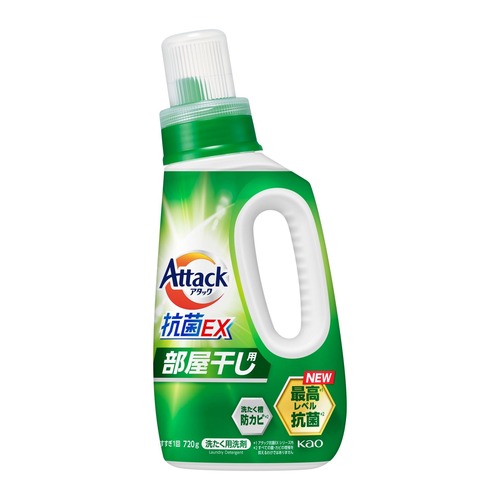 AttackEX抑菌洗衣精(清綠香)720g