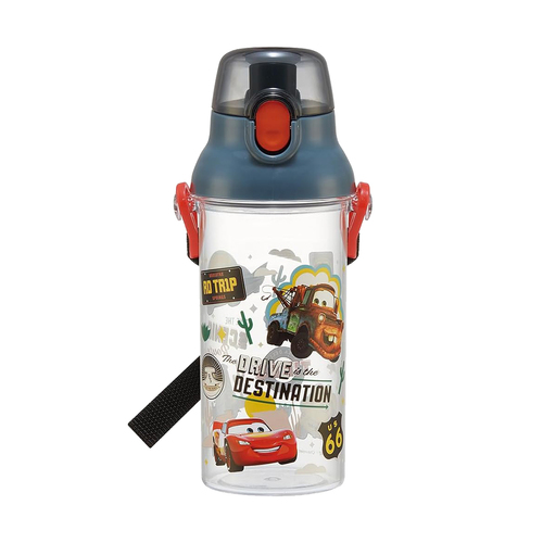 SKATER兒童直飲式透明冷水壺480ml(CARS)
