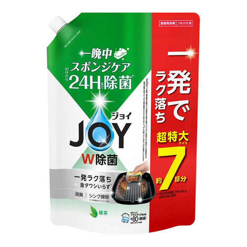 P&GJOY抑菌濃縮洗碗精補充包(綠茶香)930ml