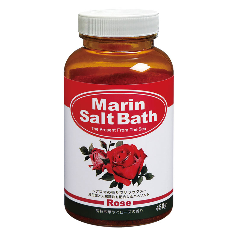 扶桑化學 海鹽香氛入浴劑-玫瑰450g