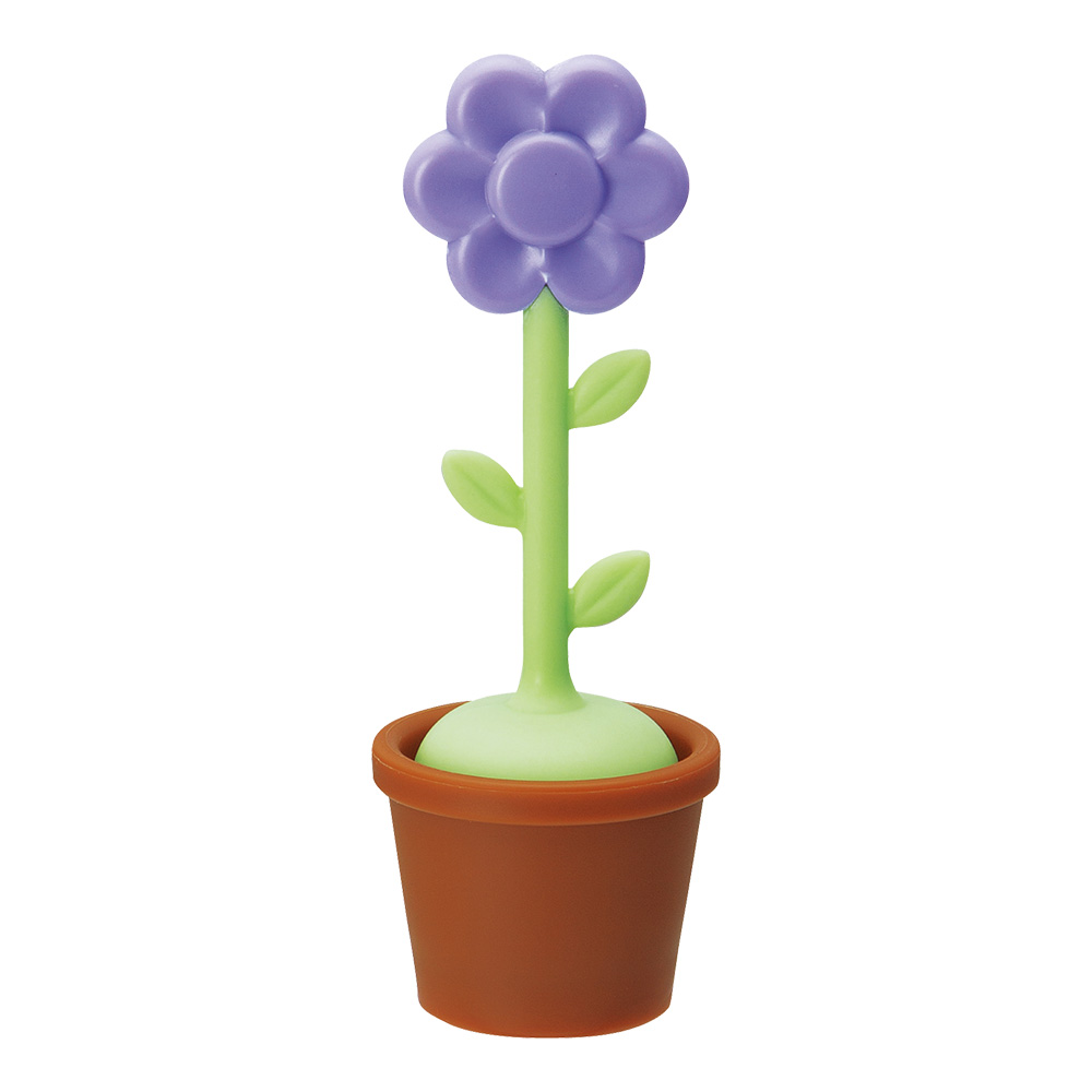 小花造型胡椒罐(紫)