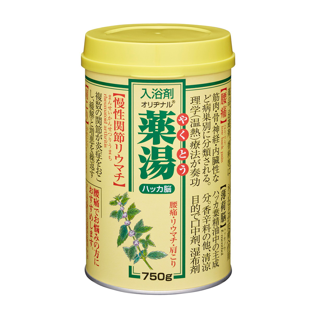 第一品牌 藥湯漢方入浴劑-薄荷腦750g