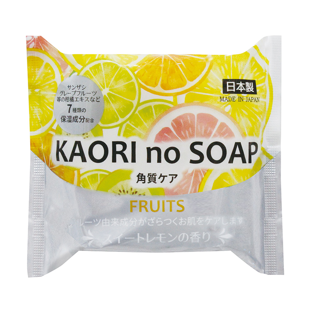 KAORI no SOAP保濕洗顏沐浴皂-甜檸檬100g