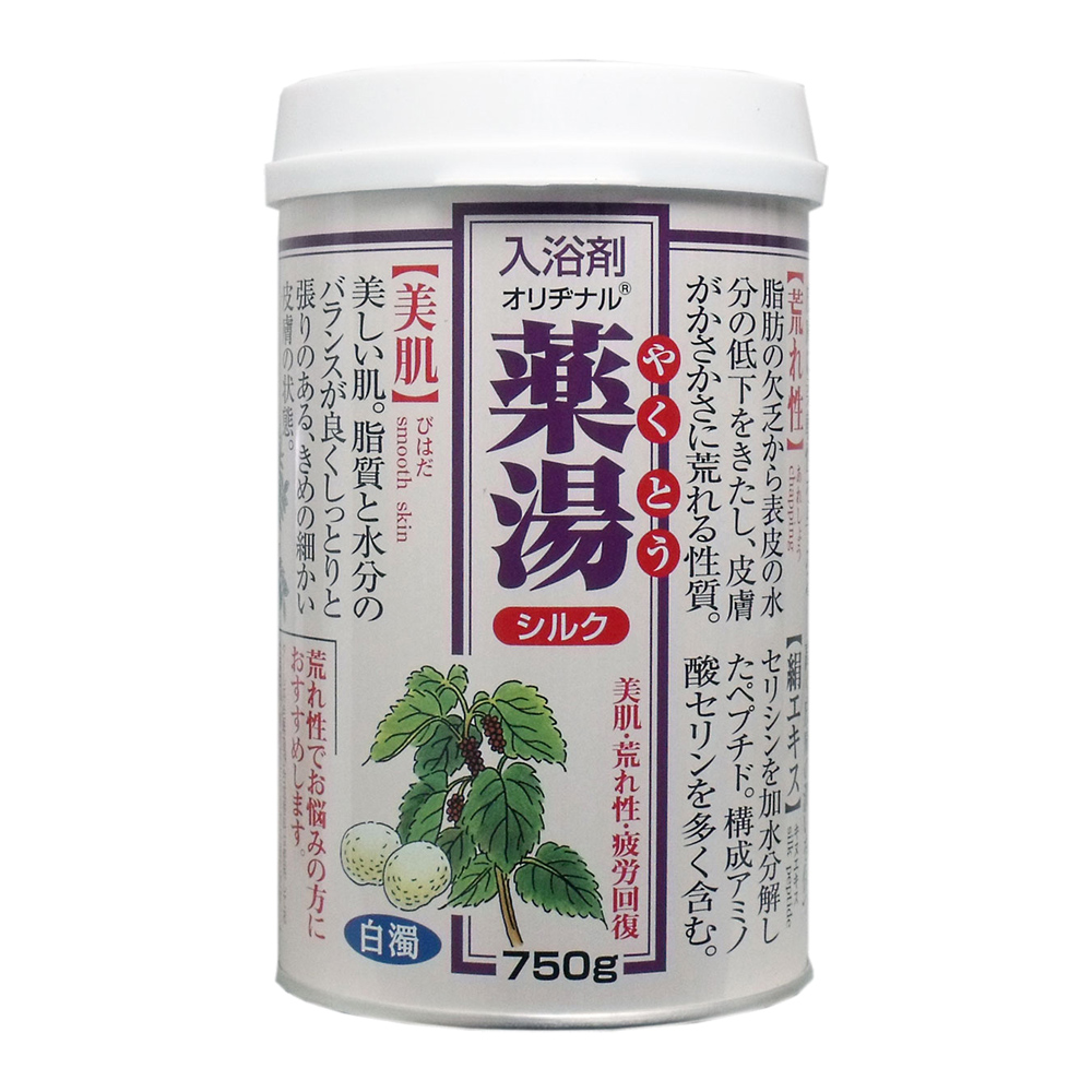 第一品牌 藥湯漢方入浴劑-蠶絲750g