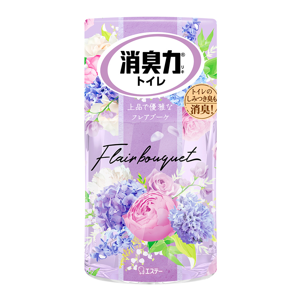 浴廁消臭力-優雅花朵香400ml