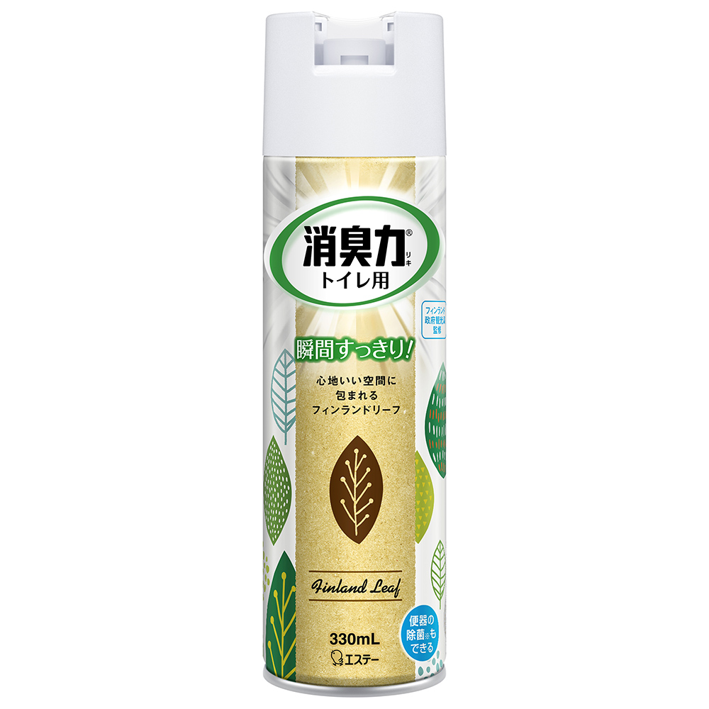 簡約北歐風浴廁瞬間消臭力噴霧-芬蘭夏日森林330ml