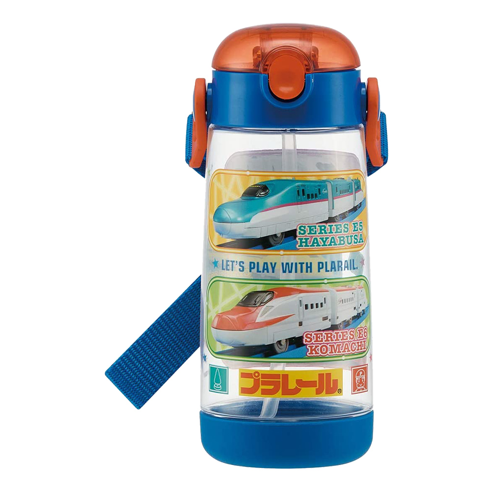 兒童吸管透明冷水壺480ml(Plarail)